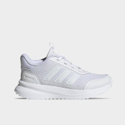 Big Kids' adidas X_PLRPATH Casual Shoes - White - Left shoe facing left. Outside of the shoe.