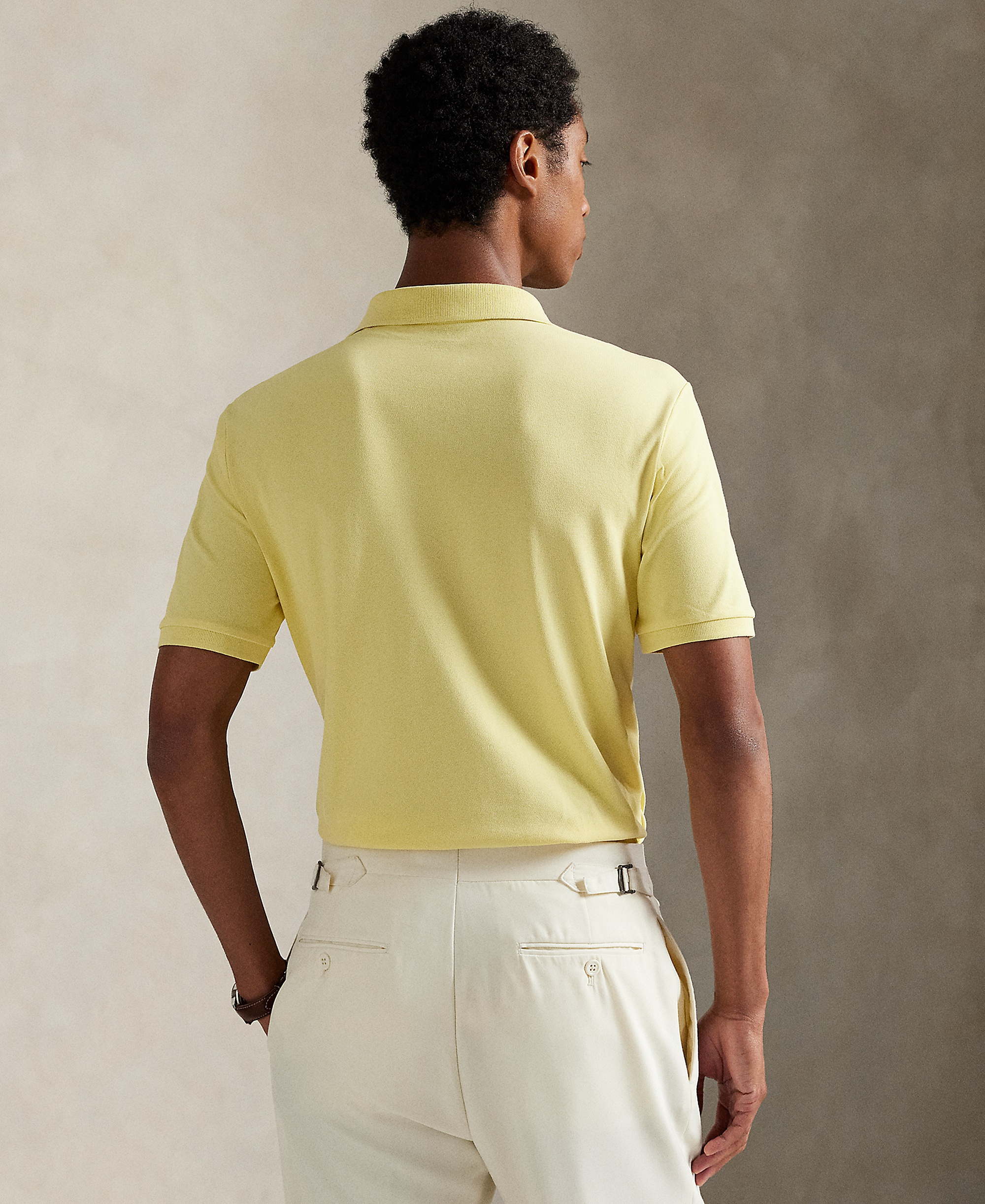 Polo Ralph Lauren Men's Classic-Fit Polo Shirt - Wicket Yellow