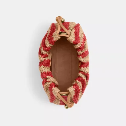 Faye Shoulder Bag - Gold/Red/Tan - view 4