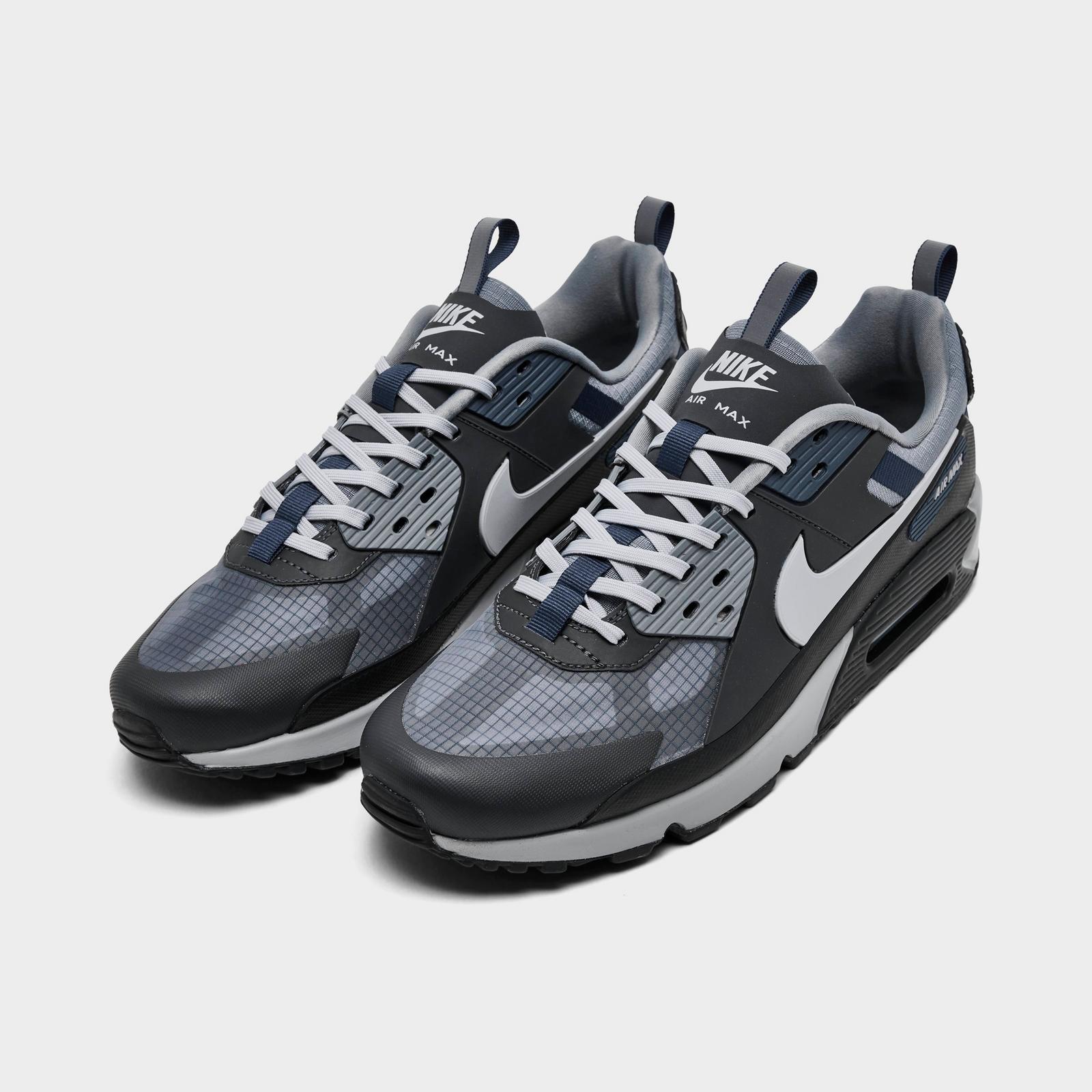 Men's Nike Air Max 90 Drift Casual Shoes - Anthracite/Cool Grey/Thunder Blue/Wolf Grey