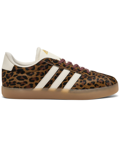 adidas Big Girls' VL Court 3.0 Lifestyle Sneakers from Finish Line - Mesa, White, Brown