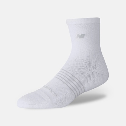 New Balance Pro Tennis QTR Socks 1 Pair, LAS15109WT
