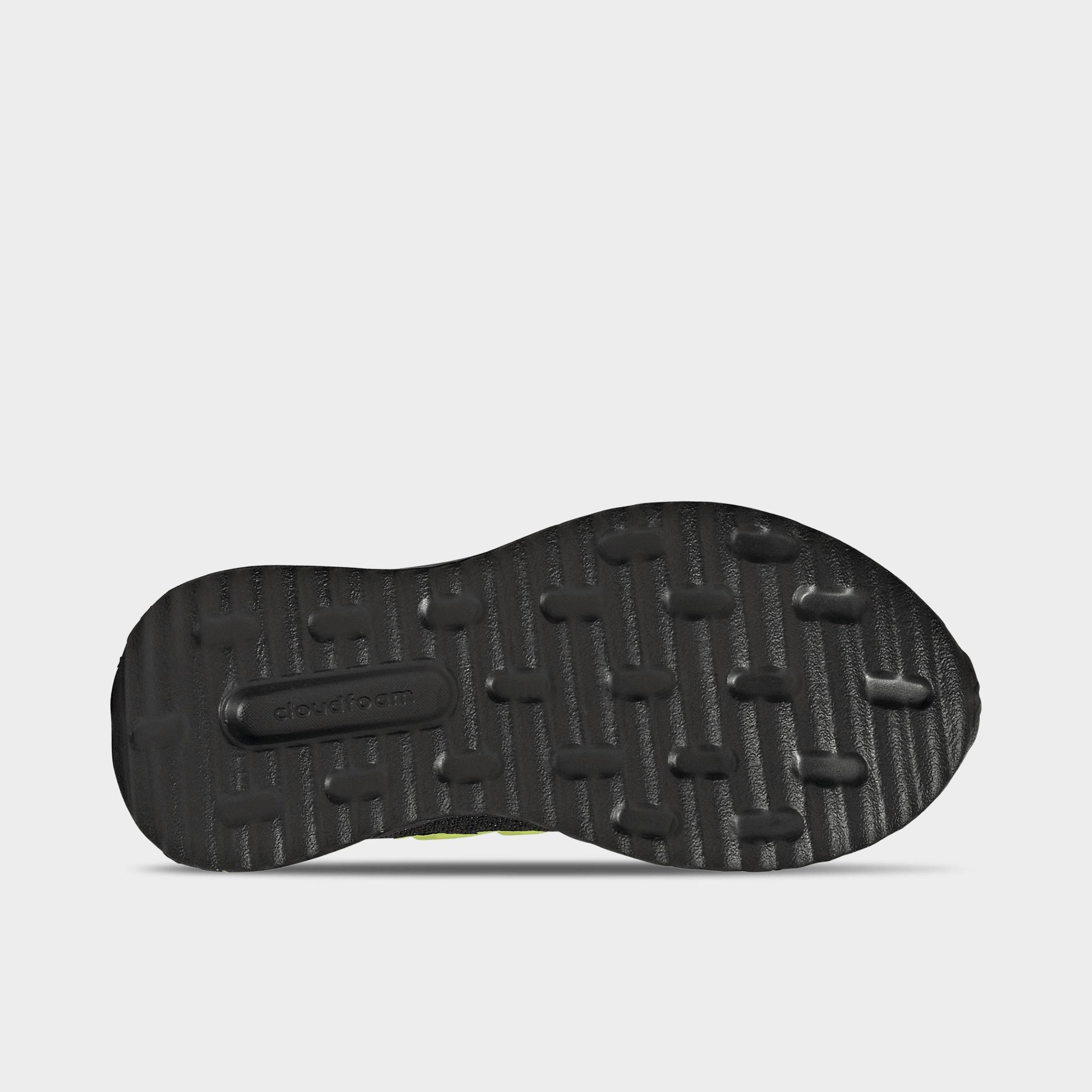 Big Kids' adidas X_PLRPATH Casual Shoes - Core Black/Solar Slime/Solar Slime - Bottom view