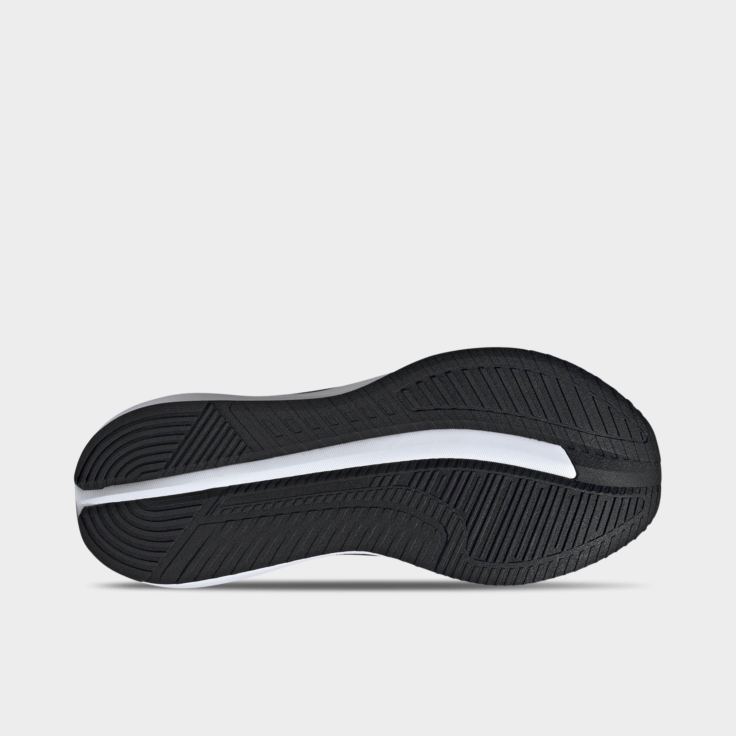 Men's adidas Galaxy 7 Running Shoes - Halo Silver/Carbon/Black - Bottom view