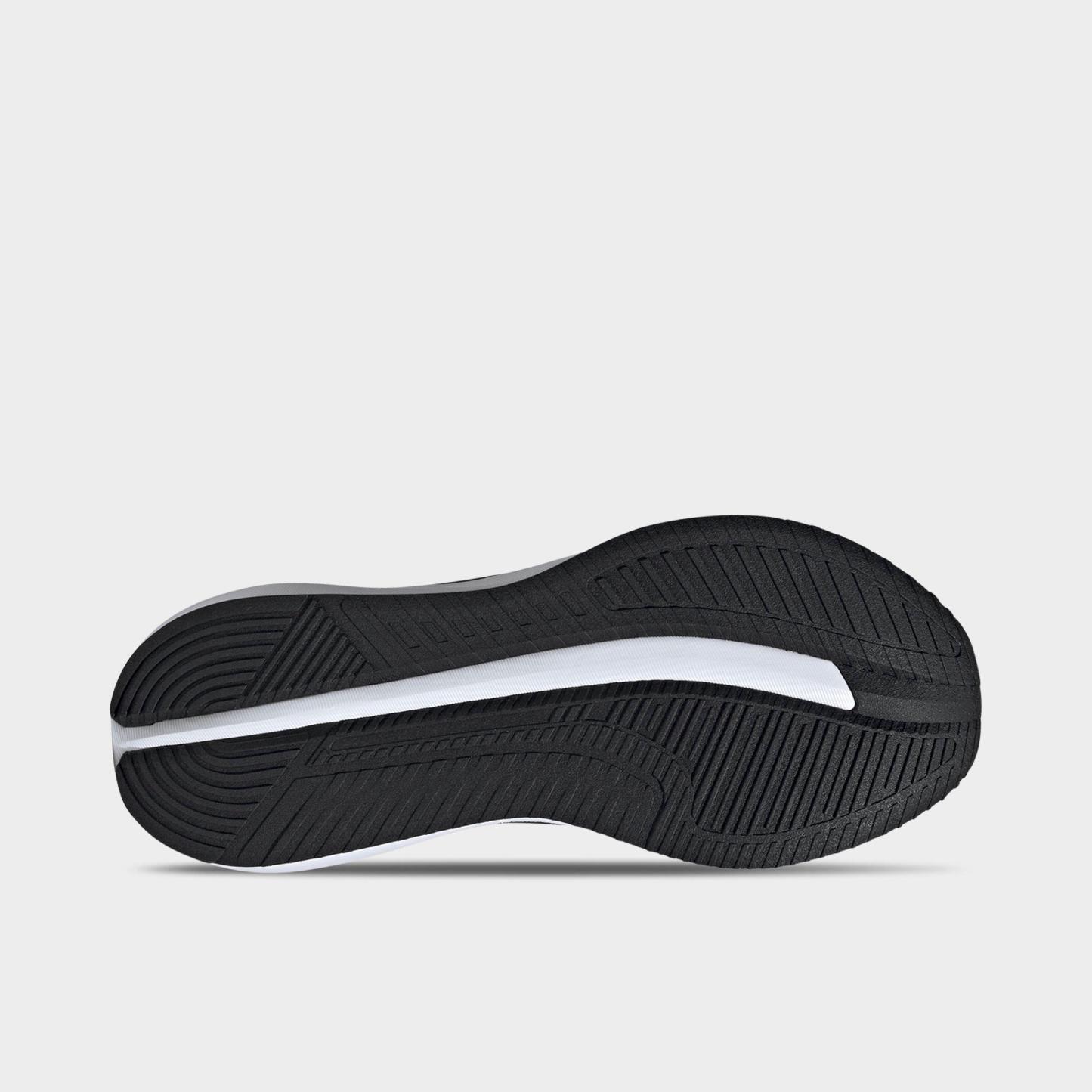 Men's adidas Galaxy 7 Running Shoes - Halo Silver/Carbon/Black - Bottom view
