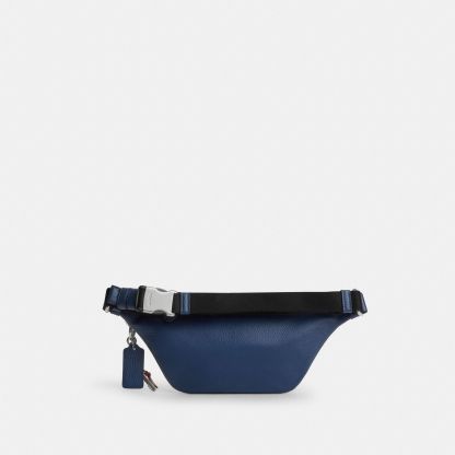 Warren Mini Belt Bag With Charms - Silver/Deep Blue - view 4