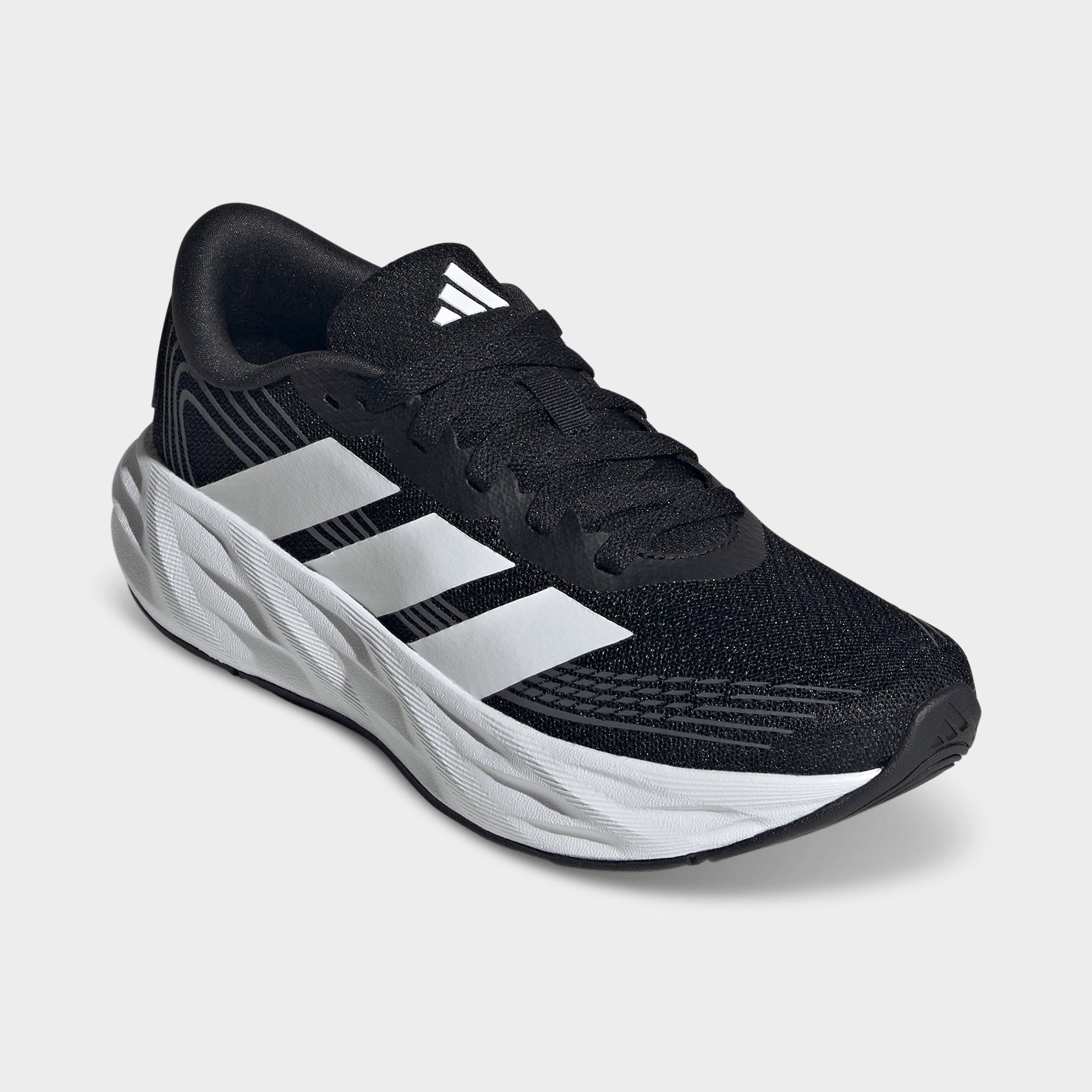 Big Kids' adidas Galaxy 8 Running Shoes - Core Black/Cloud White/Carbon - Both shoes facing left