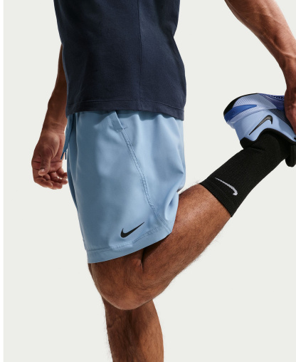 Nike Men's Form Dri-FIT Unlined Versatile 7" Shorts - Work Blue/black