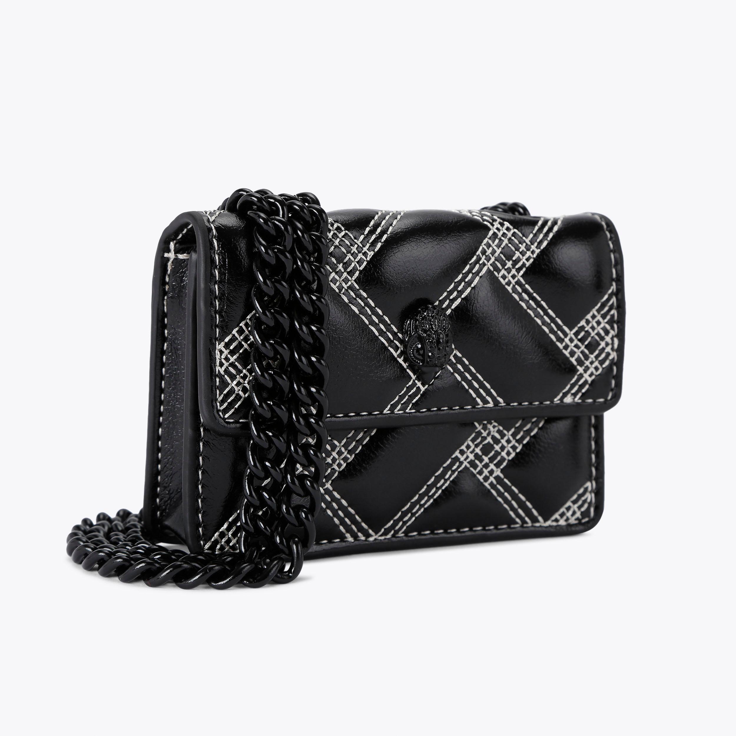 Kurt Geiger London Micro Drench Kensington Bag - Black - view 3
