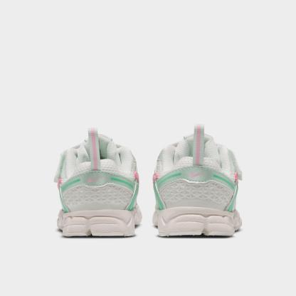 Infant and Kids' Toddler Nithtke Vomero 5 Stretch Lace Casual Shoes - Sail/Pink Foam/Arctic Green/Sail - Back view