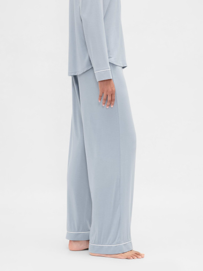 SoftMade Modal PJ Pants - New england blue sky