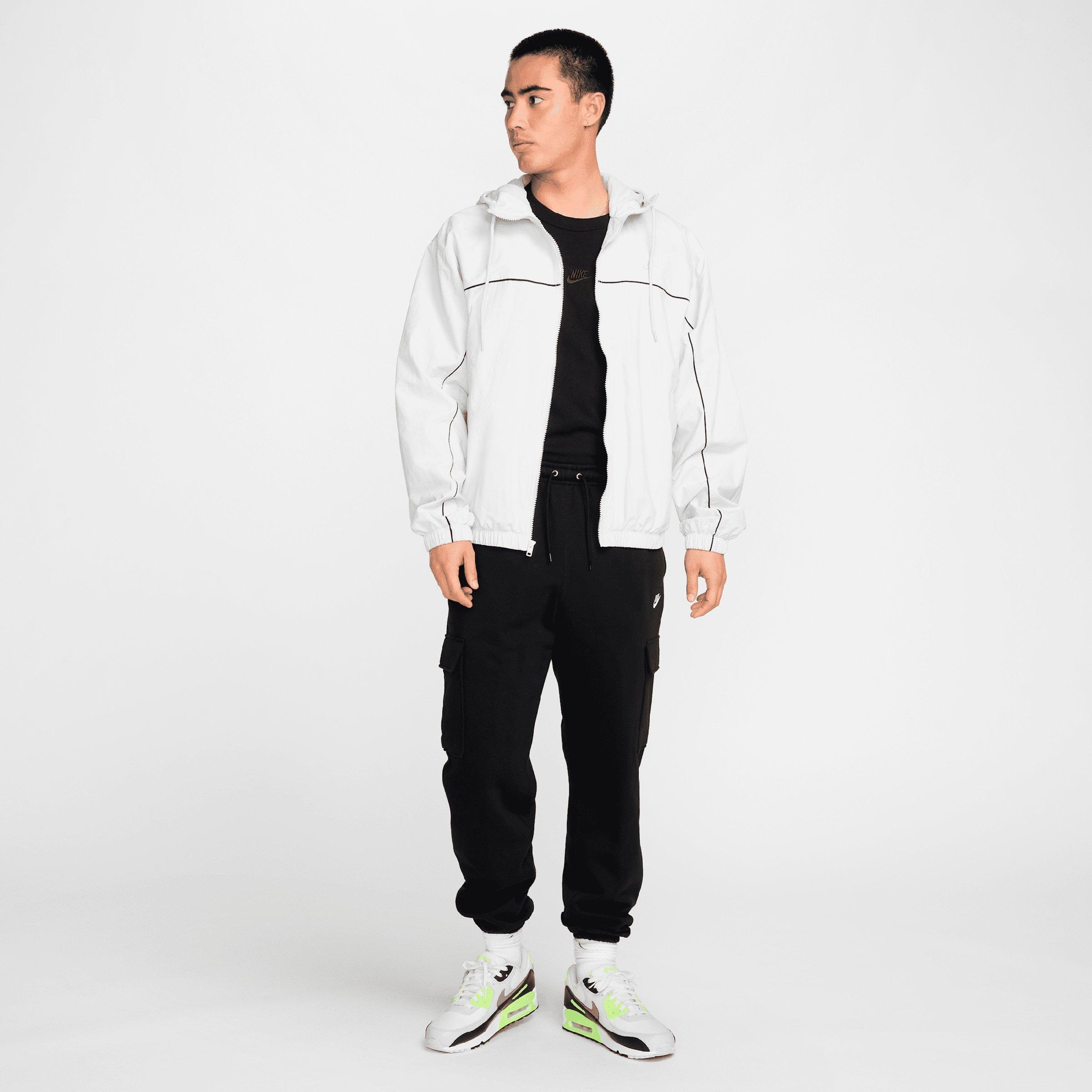 Men's Nithtke Club Fleece Cargo Jogger Pants - Black/Black/White