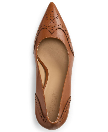 Lauren Ralph Lauren Women's Lynden Stiletto Heel Pumps - Lauren Tan