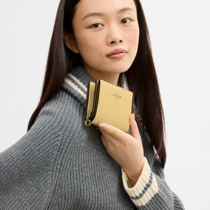 Snap Wallet With Charm - Gold/Vanilla - view 2