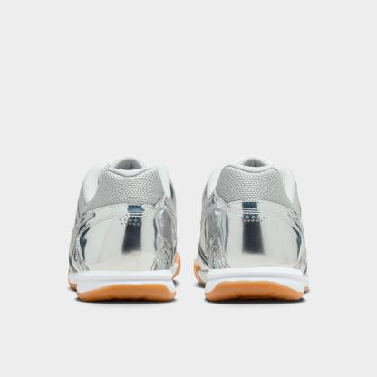 Men's Nithtke Gato LV8 Casual Shoes - Metallic Silver/White/Gum Light Brown/Metallic Silver - Back view