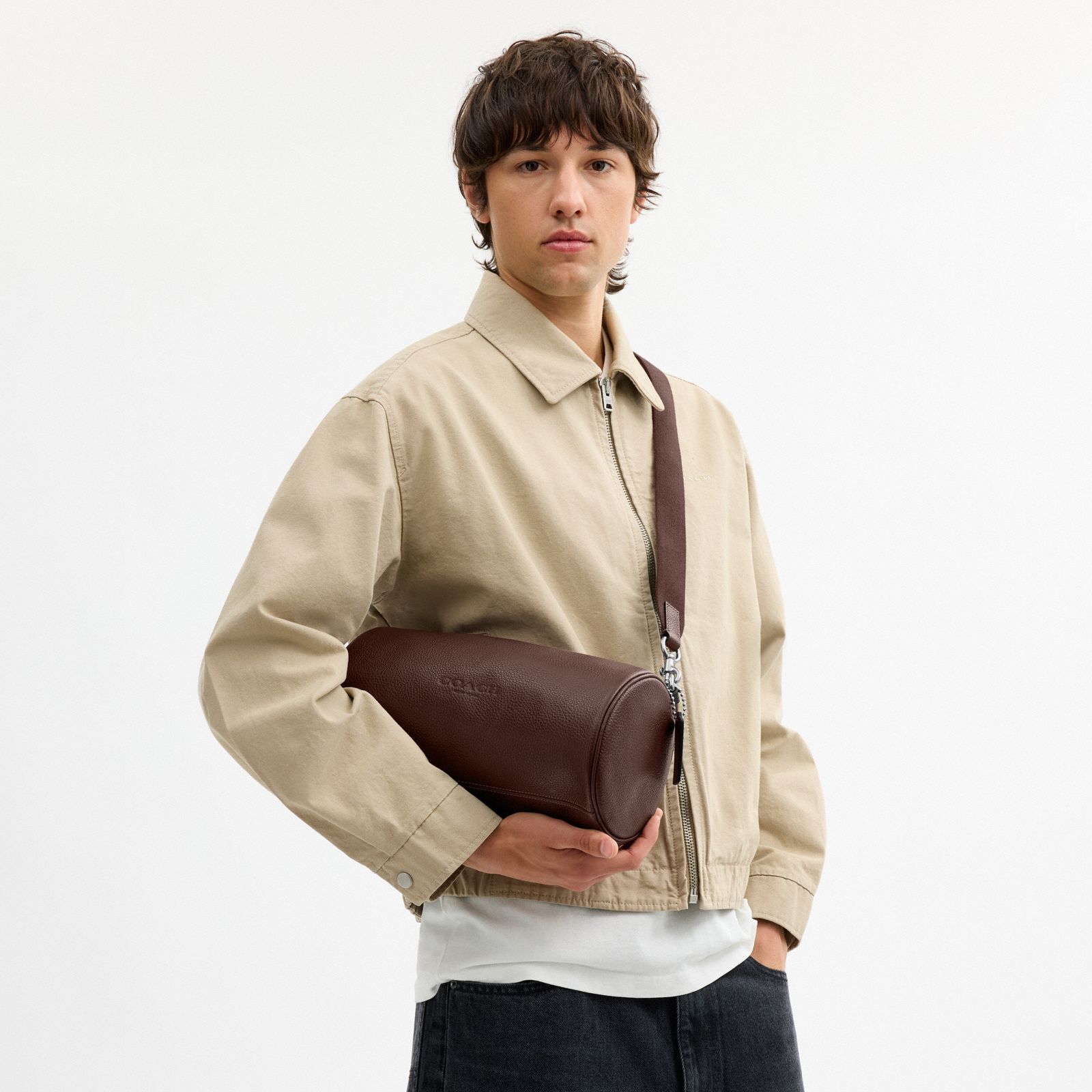 Andre Barrel Bag 30 - Silver/Maple - view 2