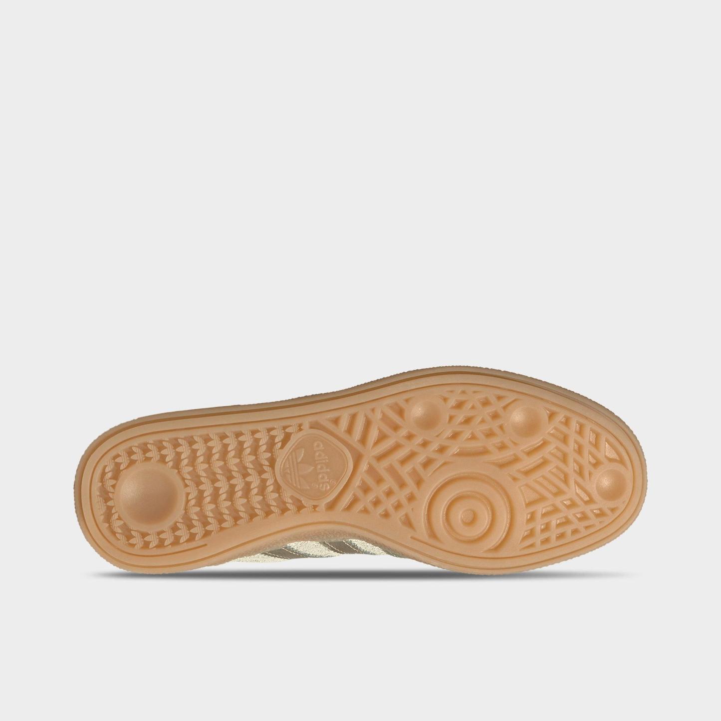 Women's adidas Originals Handball Spezial Casual Shoes - Part 4 - Warm Vanilla/Thermal Chrome/Gum - Bottom view