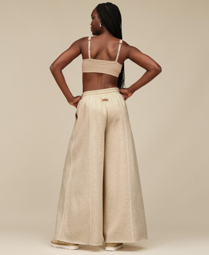 UGG Women's Classic Extra Wide-Leg Pants - Sand Heather