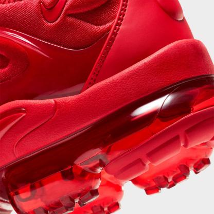 Men's Nike Air VaporMax Plus Running Shoes - University Red/University Red