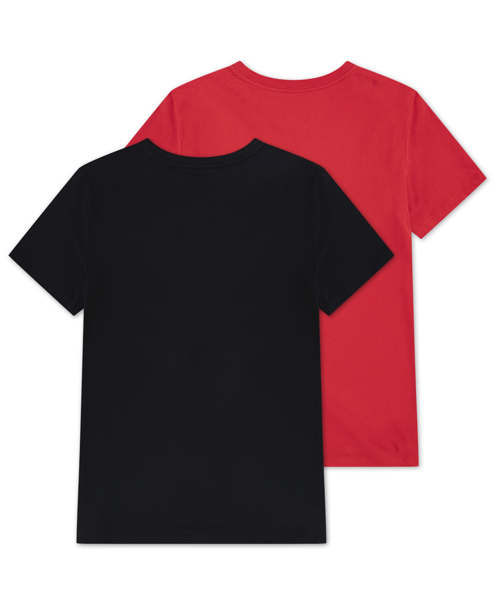 Nike Boys' 8-20 Crewneck Short-Sleeve Undershirt, 2-Pack - University Red/Black