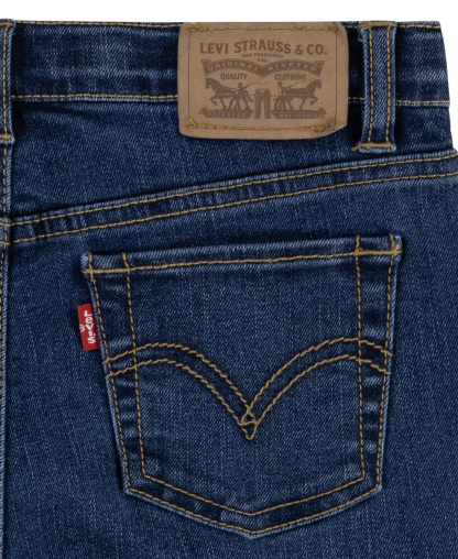 Levi's Girls' 7-16 Mid-Rise Classic Bootcut Denim Jeans - Blue