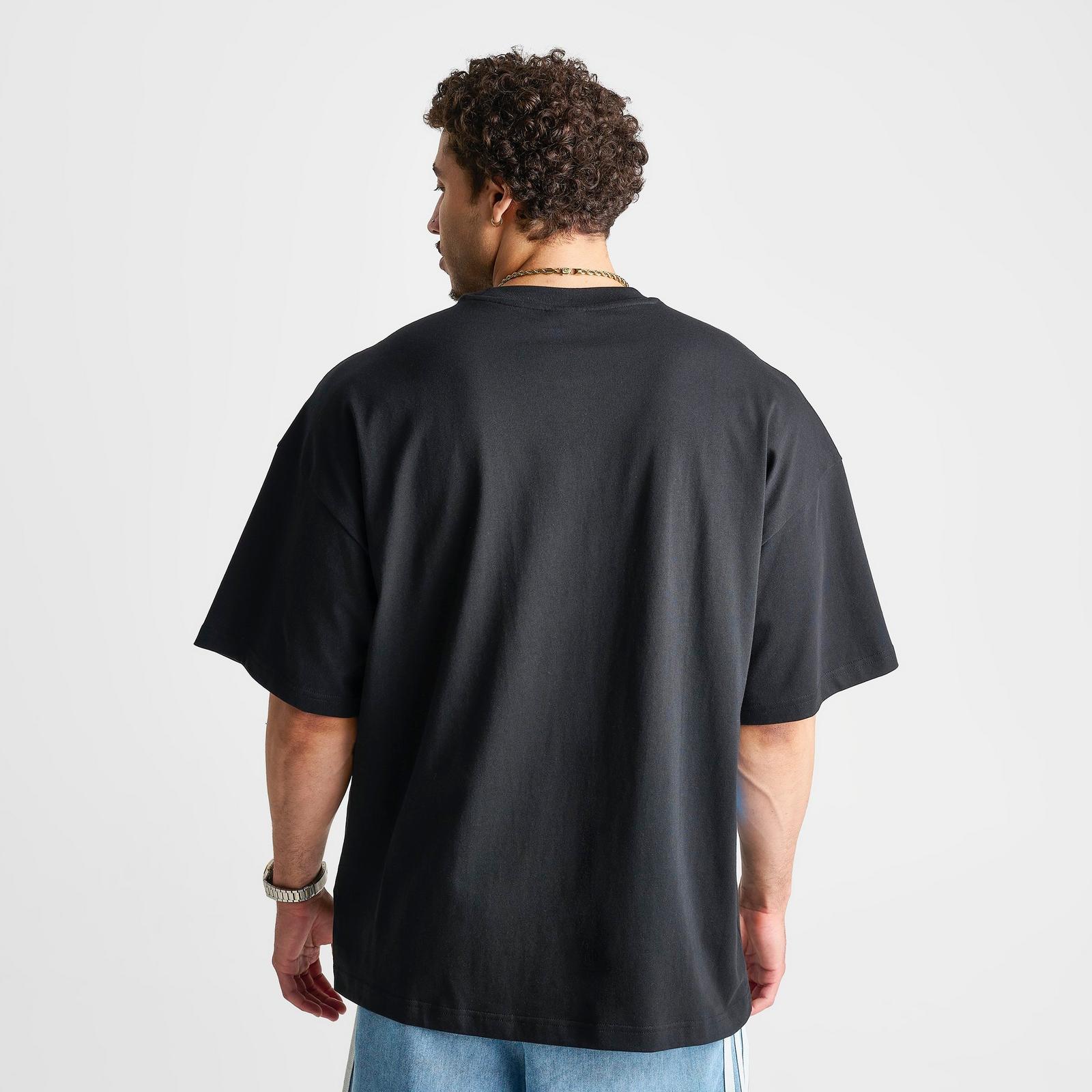 Men's adidas x Marvel Venom Graphic T-Shirt - Black - view 4