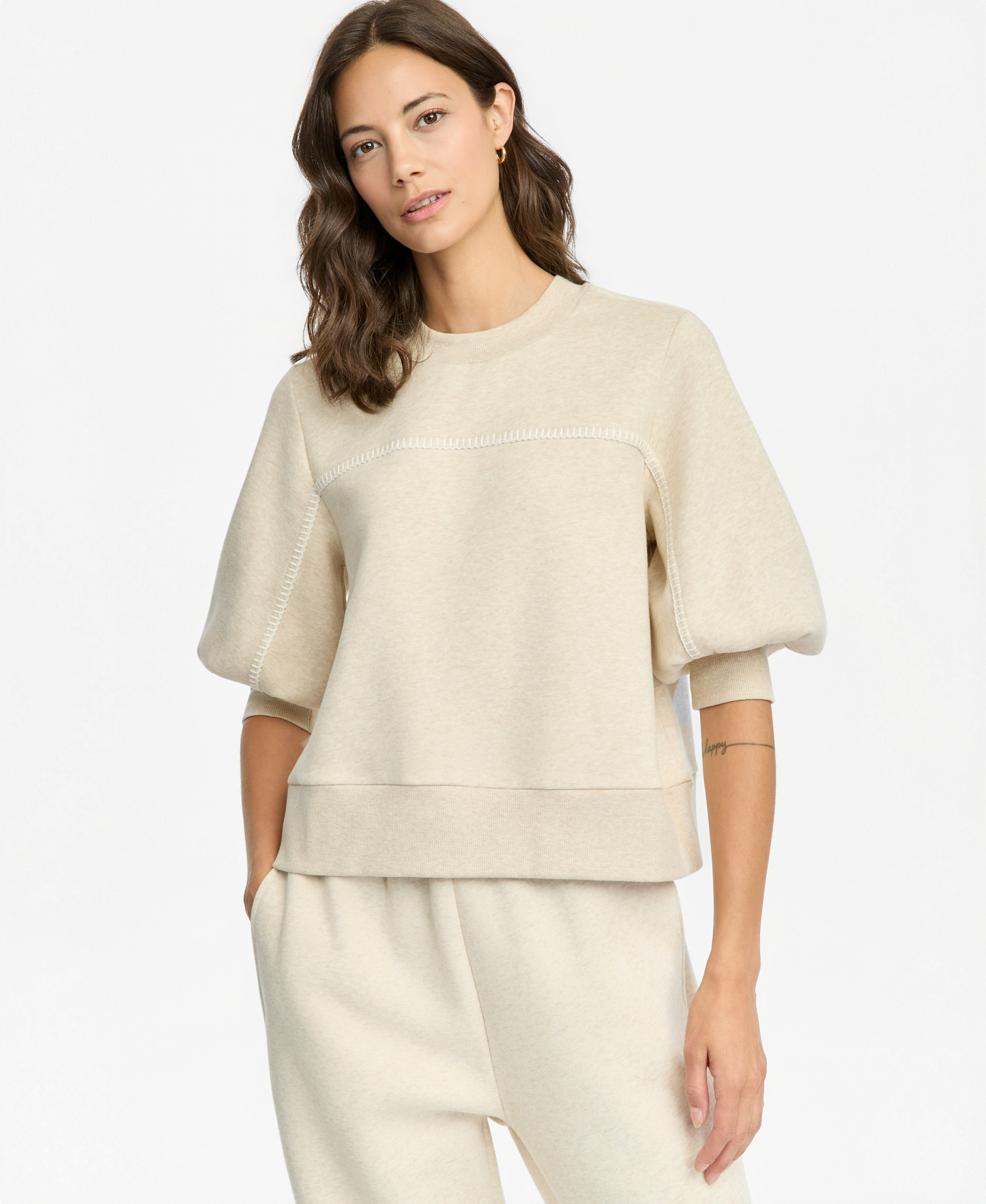 UGG Women's Classic Fleece Sweatpants - Sand Heather