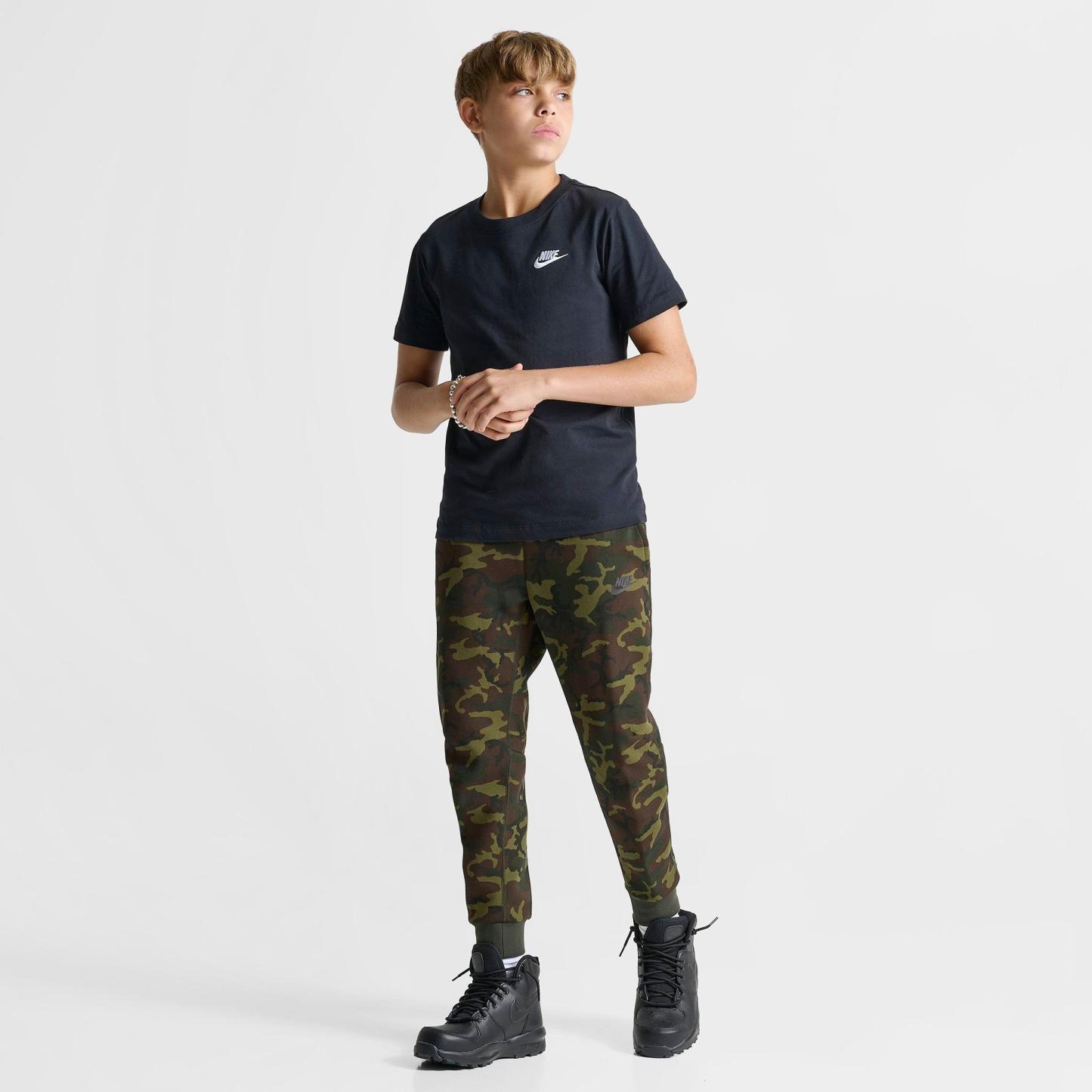 Big Kids' Nithtke Sportswear T-Shirt - Black