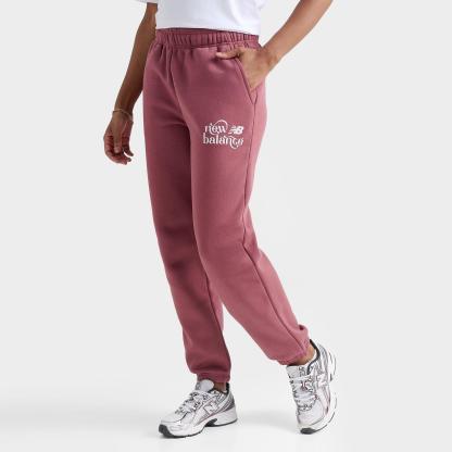 Women's New Balance Flow Jogger Pants - Washed Burgundy - view 1