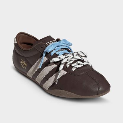 Women's adidas Originals Tokyo Casual Shoes - Part 1 - Brown/Bliss/Gum - Both shoes facing left