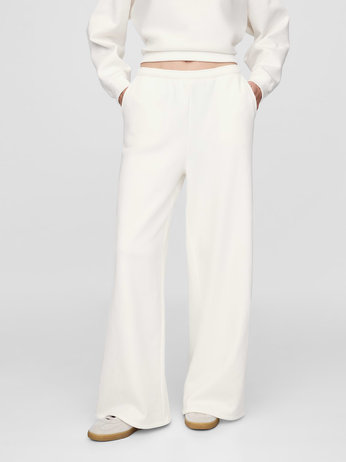 VintageSoft Baggy Sweatpants - New off white