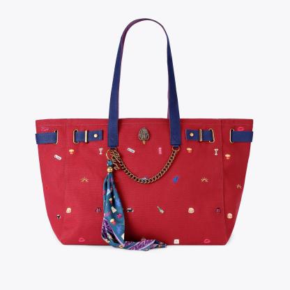 Kurt Geiger London Sloane Shopper Bag - Red