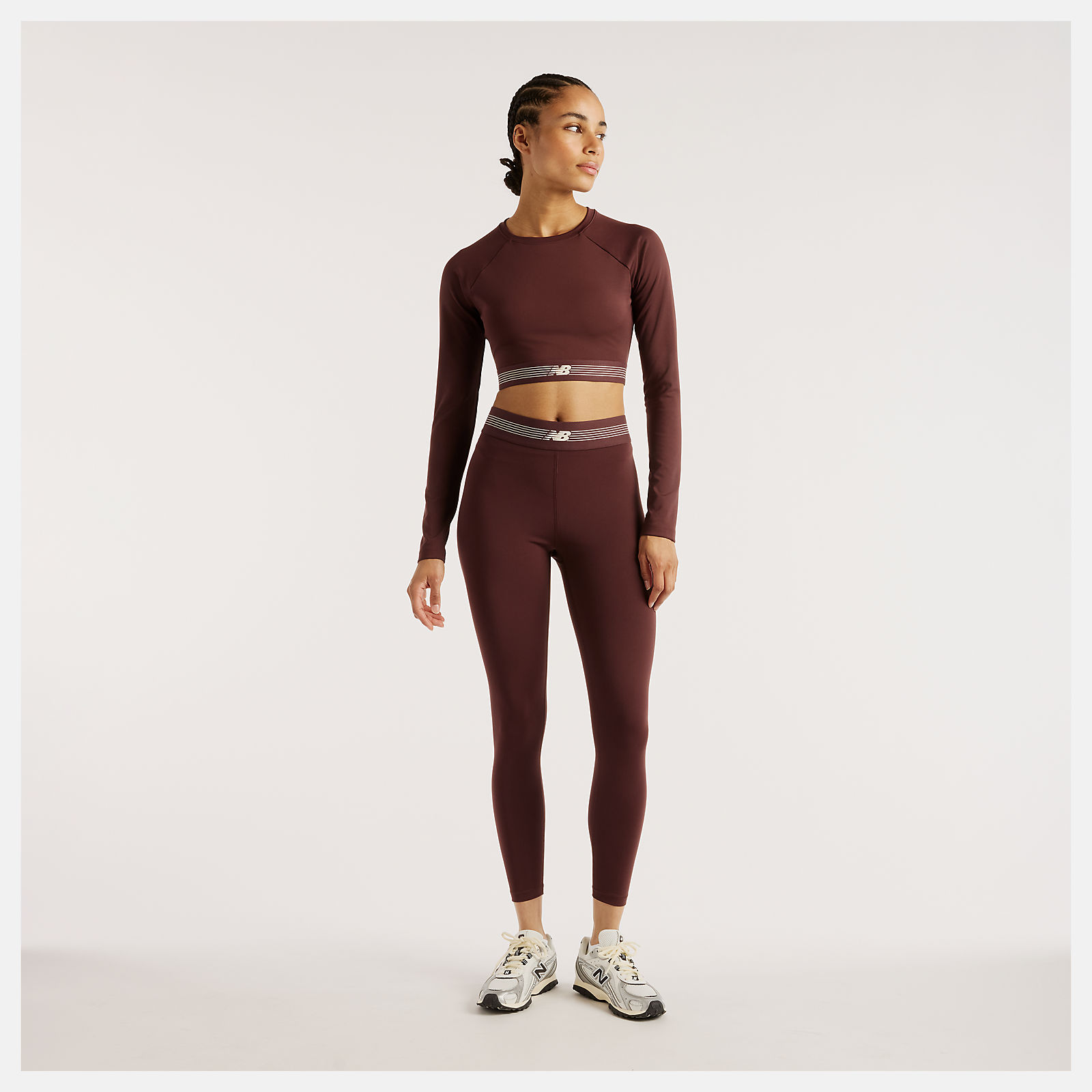 New Balance AC Fitted Long Sleeve, WT62B3OEYLR