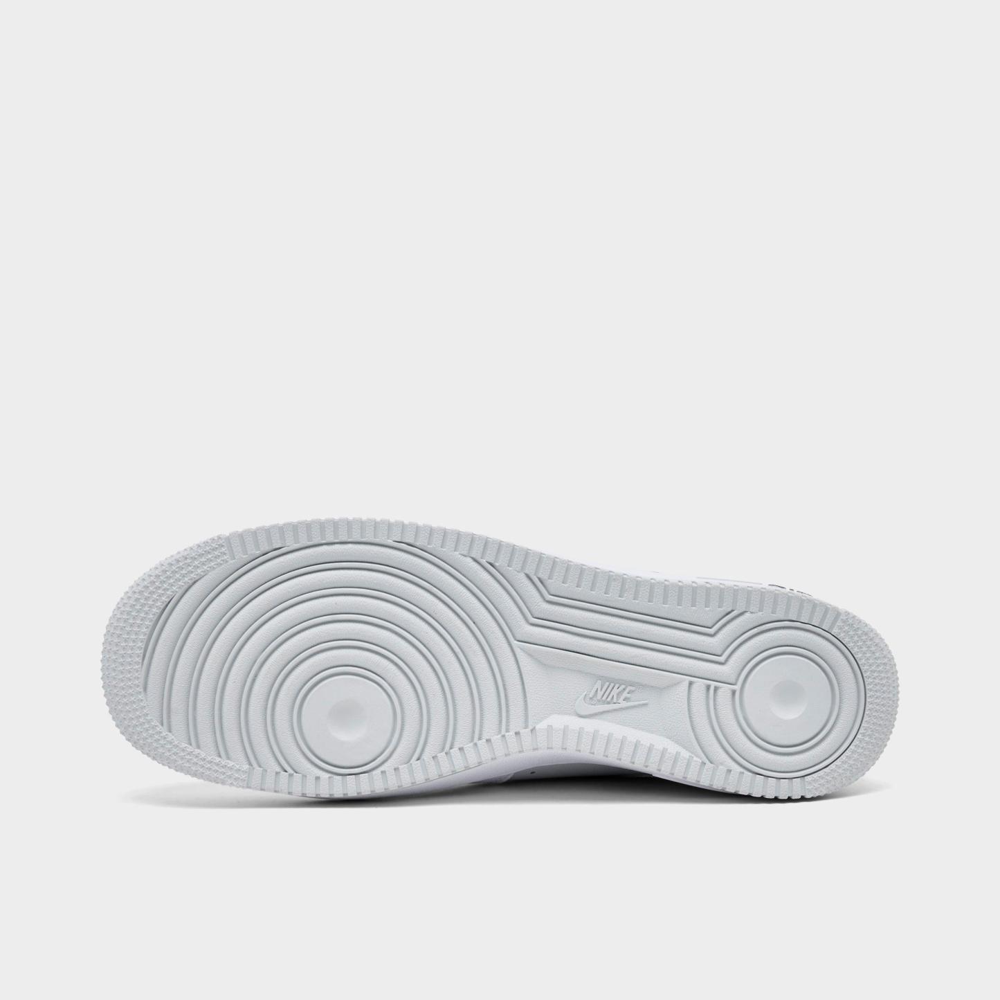 Men's Nithtke Air Force 1 '07 LV8 Casual Shoes - Part 2 - White/Black/Photon Dust - Bottom view