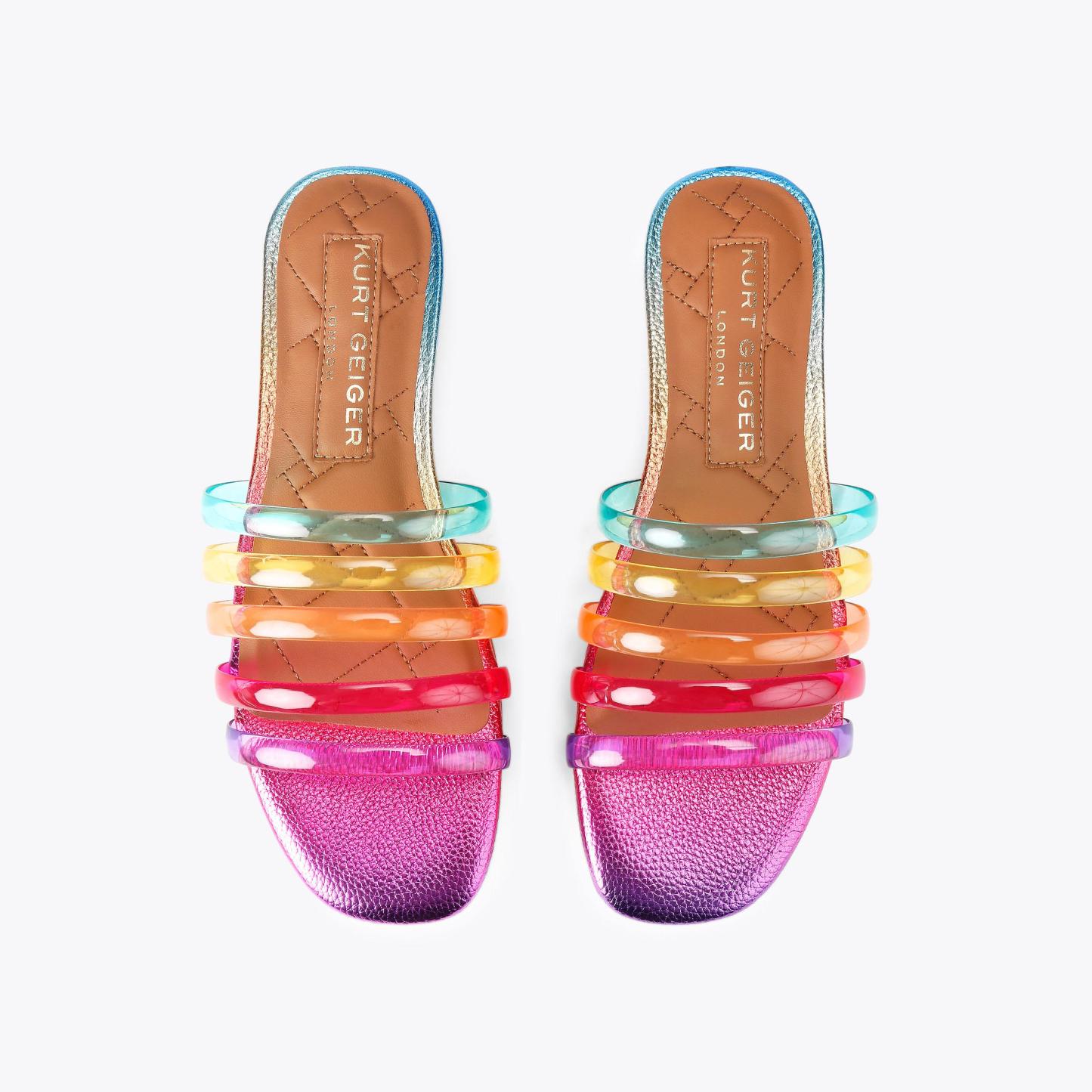Kurt Geiger London Maddison Jelly Sandal - Multi Colored - view 3