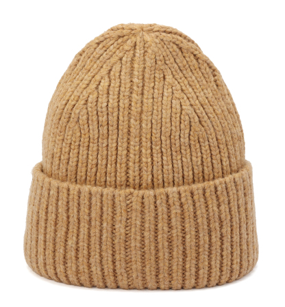 UGG® Men's Chunky Ribbed Stretch-Fit Beanie - Camel