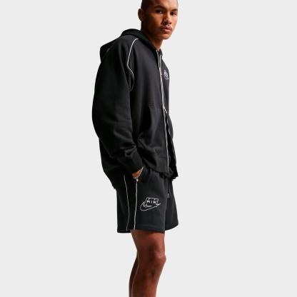 Men's Nithtke Air Fleece Shorts - Black/White/White