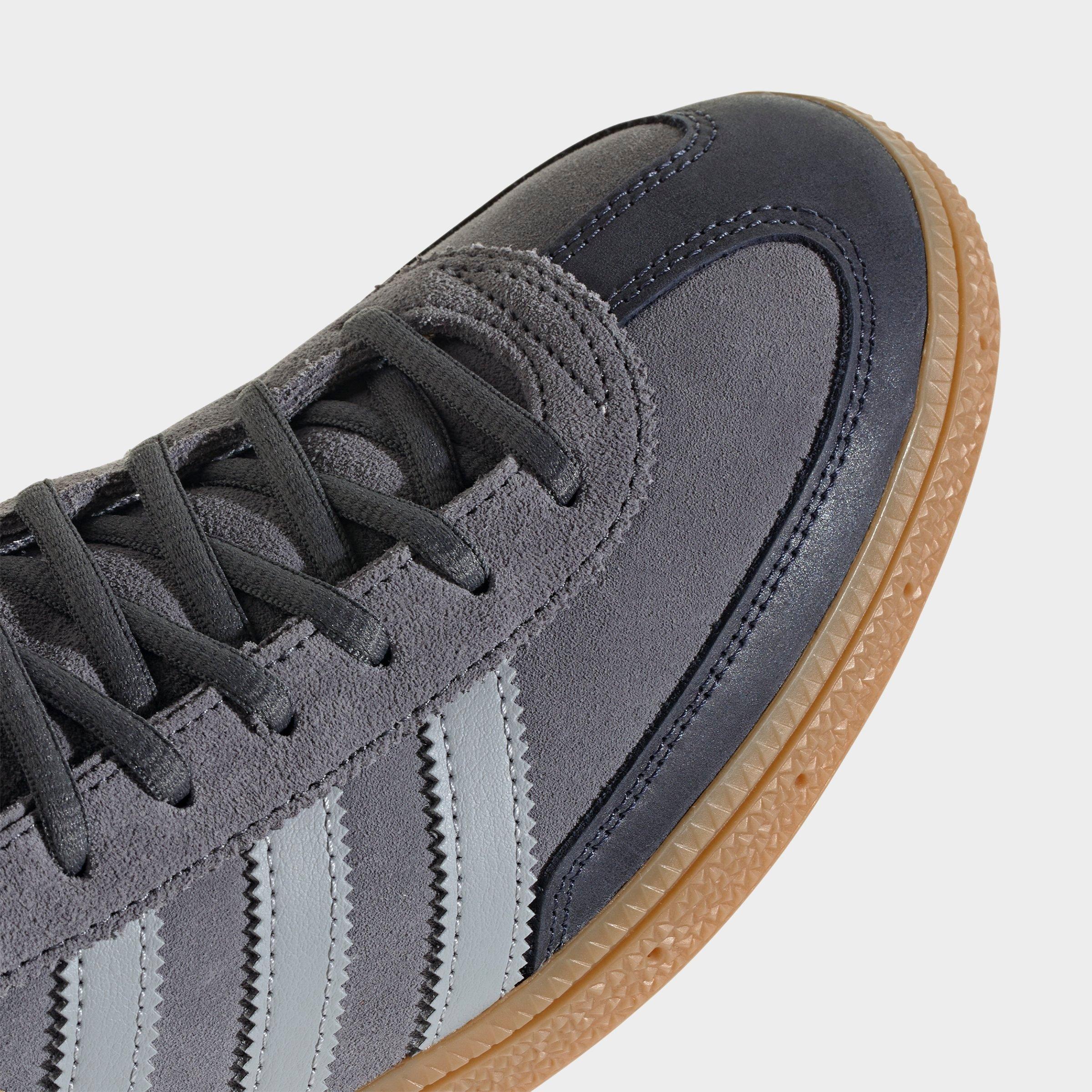 Men's adidas Originals Handball Spezial Casual Shoes - Part 3 - Onix/Halo Silver/Gum - Detail shot
