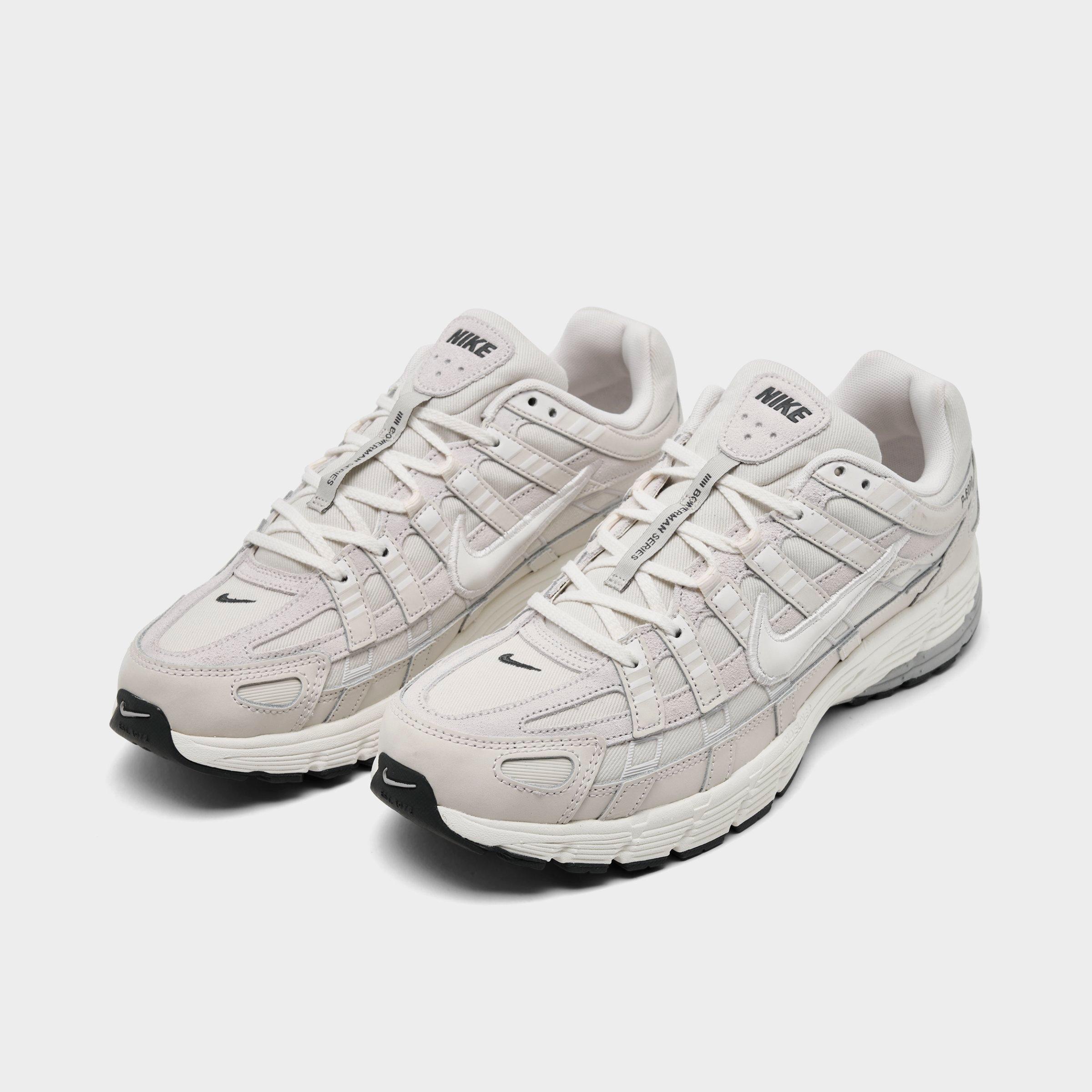 Men's Nithtke P-6000 Casual Shoes - Part 2 - Phantom/Sail/Light Bone/Light Smoke Grey - Both shoes facing left