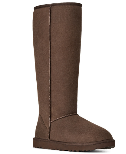UGG® Women's Classic Ultra Round Toe Tall Boots - Dusted Cocoa