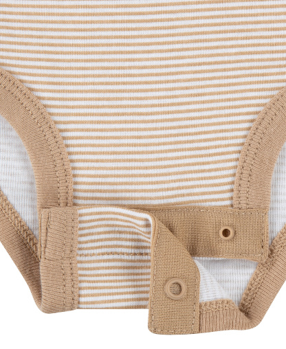 Nike Baby Boys' and Girls' Crewneck Bodysuits and Pants, 3-Piece Set - Gray/Beige