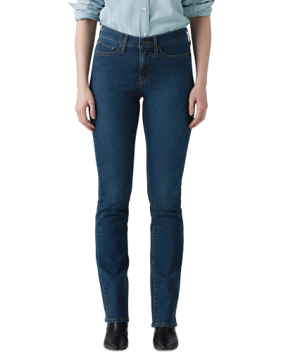 Levi's 315 Shaping Mid Rise Lightweight Bootcut Jeans - Eternal Indigo Drk Bright