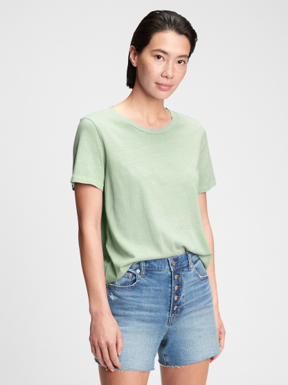 Organic Cotton VintageSoft T-Shirt - desert sage green