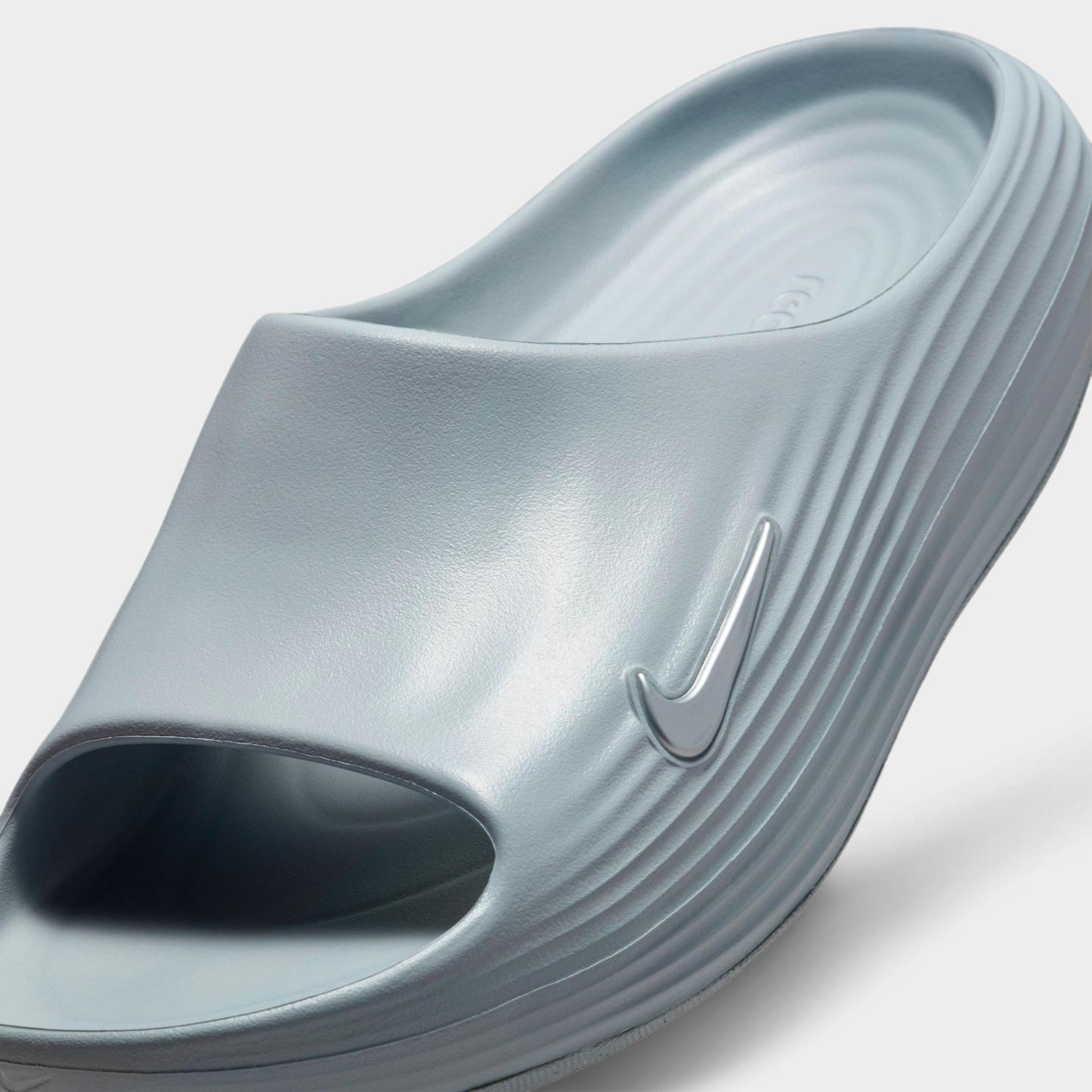 Men's Nithtke ReactX Rejuven8 Slide Sandals - Wolf Grey/Wolf Grey/Wolf Grey - Detail shot