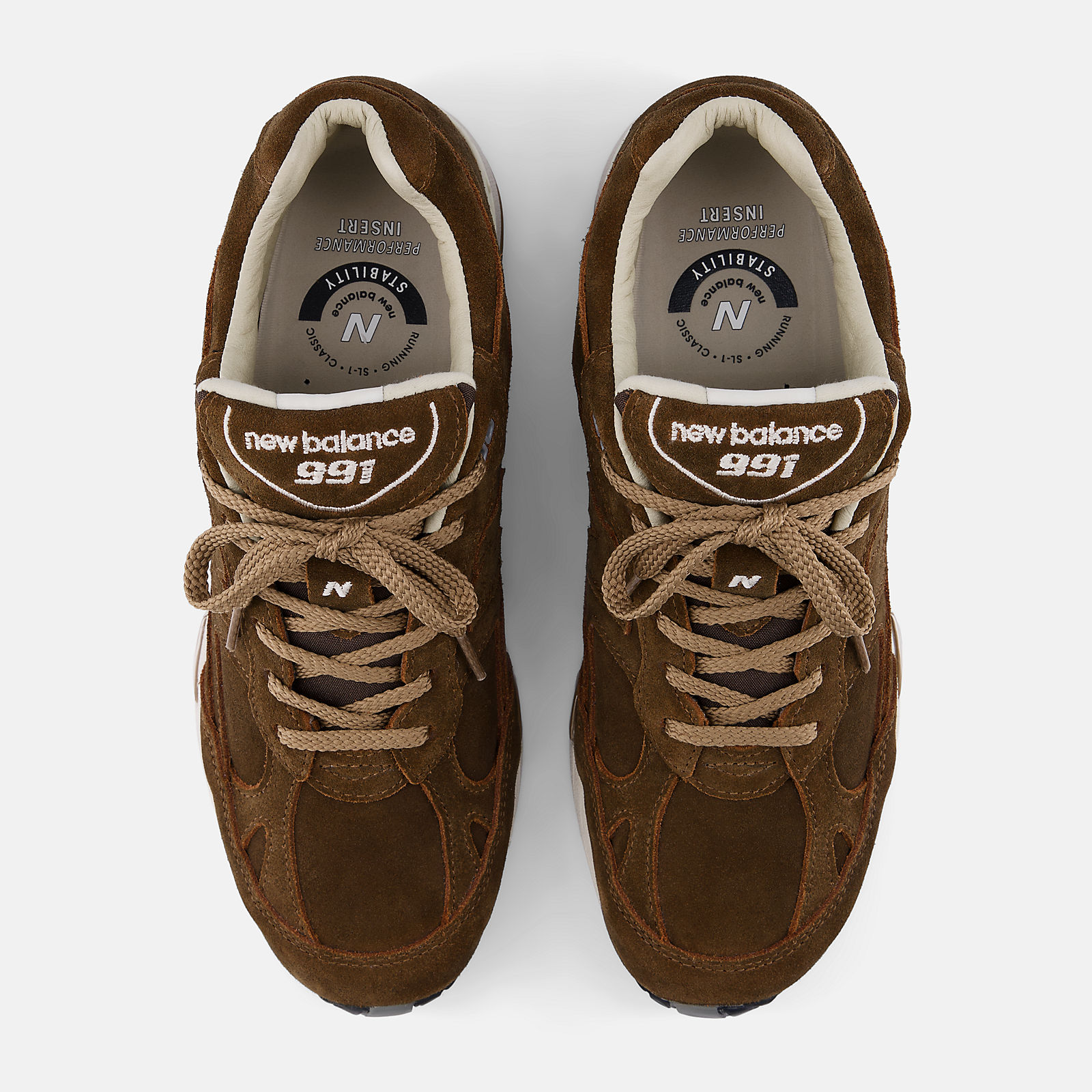 New Balance Made in UK 991V1 Luxe Suede, M991BR1