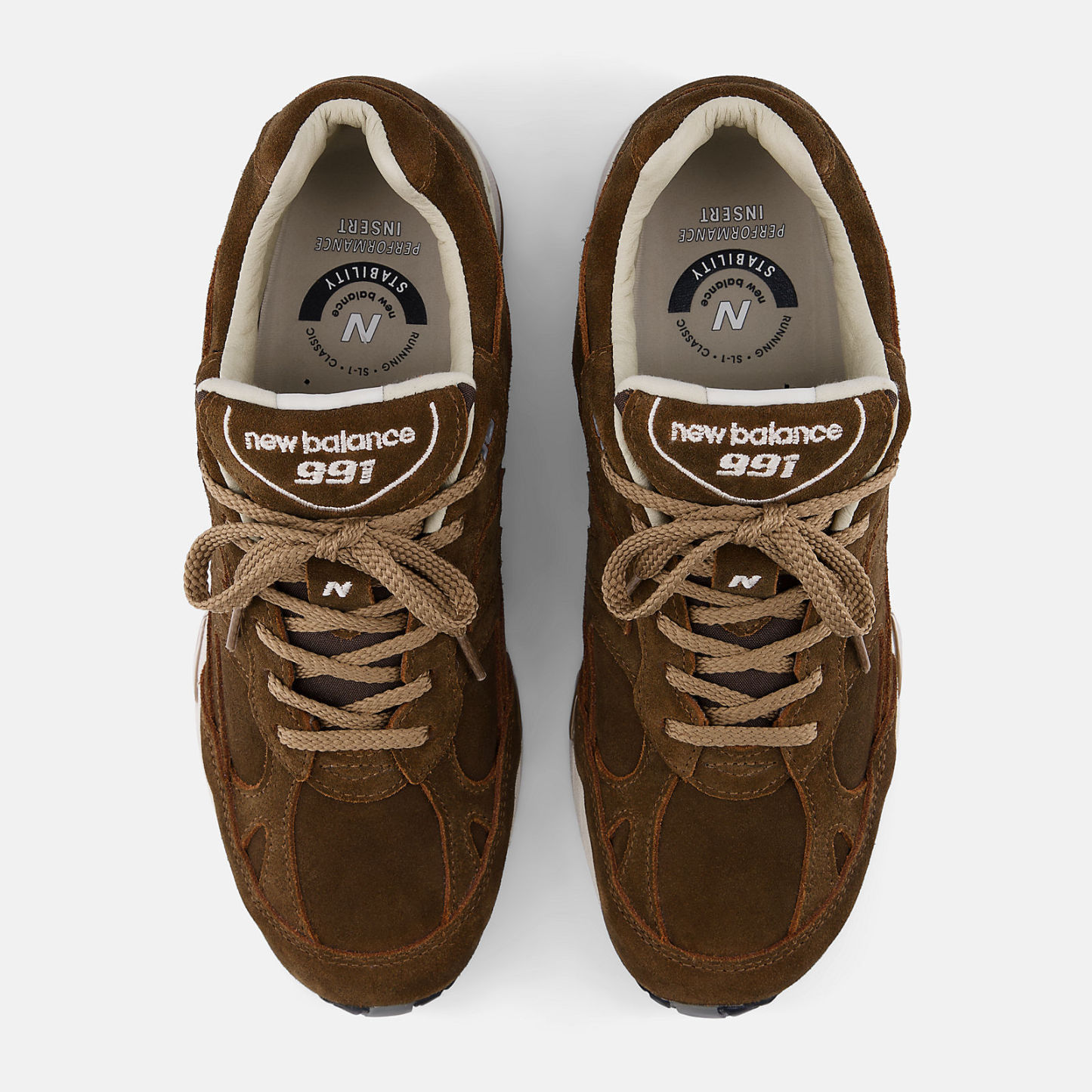 New Balance Made in UK 991V1 Luxe Suede, M991BR1