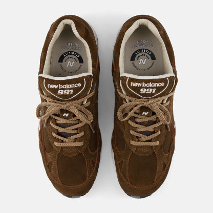 New Balance Made in UK 991V1 Luxe Suede, M991BR1