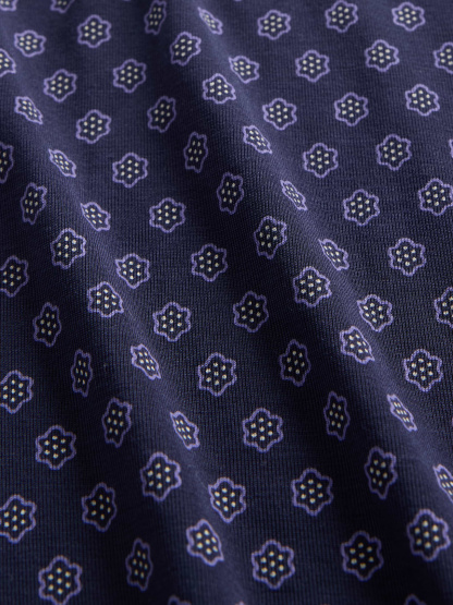 SoftMade Modal PJ Pants - Blue foulard