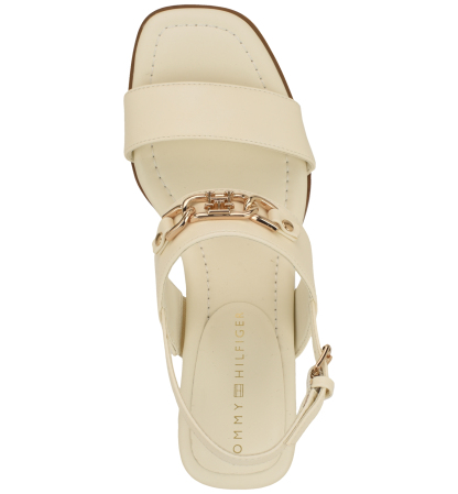 Tommy Hilfiger Women's Mhena Block Heel City Sandal - Ivory