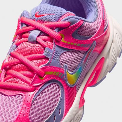 Big Kids' Nithtke V5 RNR Casual Shoes - Hot Punch/Pink Rise/Light Thistle/Multi-Color - Detail shot